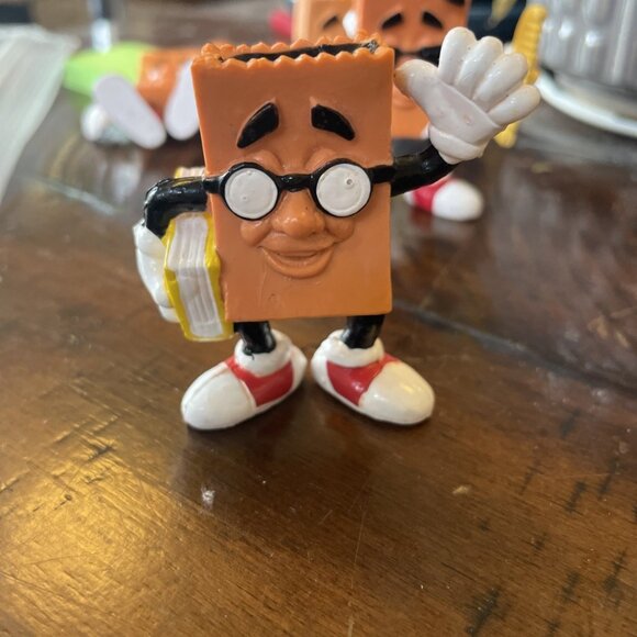 Sonic 1989 Brown Bag Juniors Wacky Pack Kids Meal Set of 4 - Picture 4 of 8